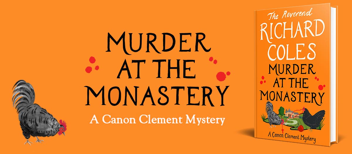 Murder at the Monastery Book, Richard Coles Book Tour